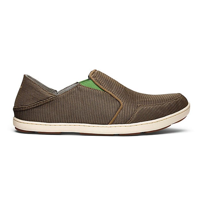 Men's Olukai Nohea, Mustang/Lime Peel, 10.5 D Medium