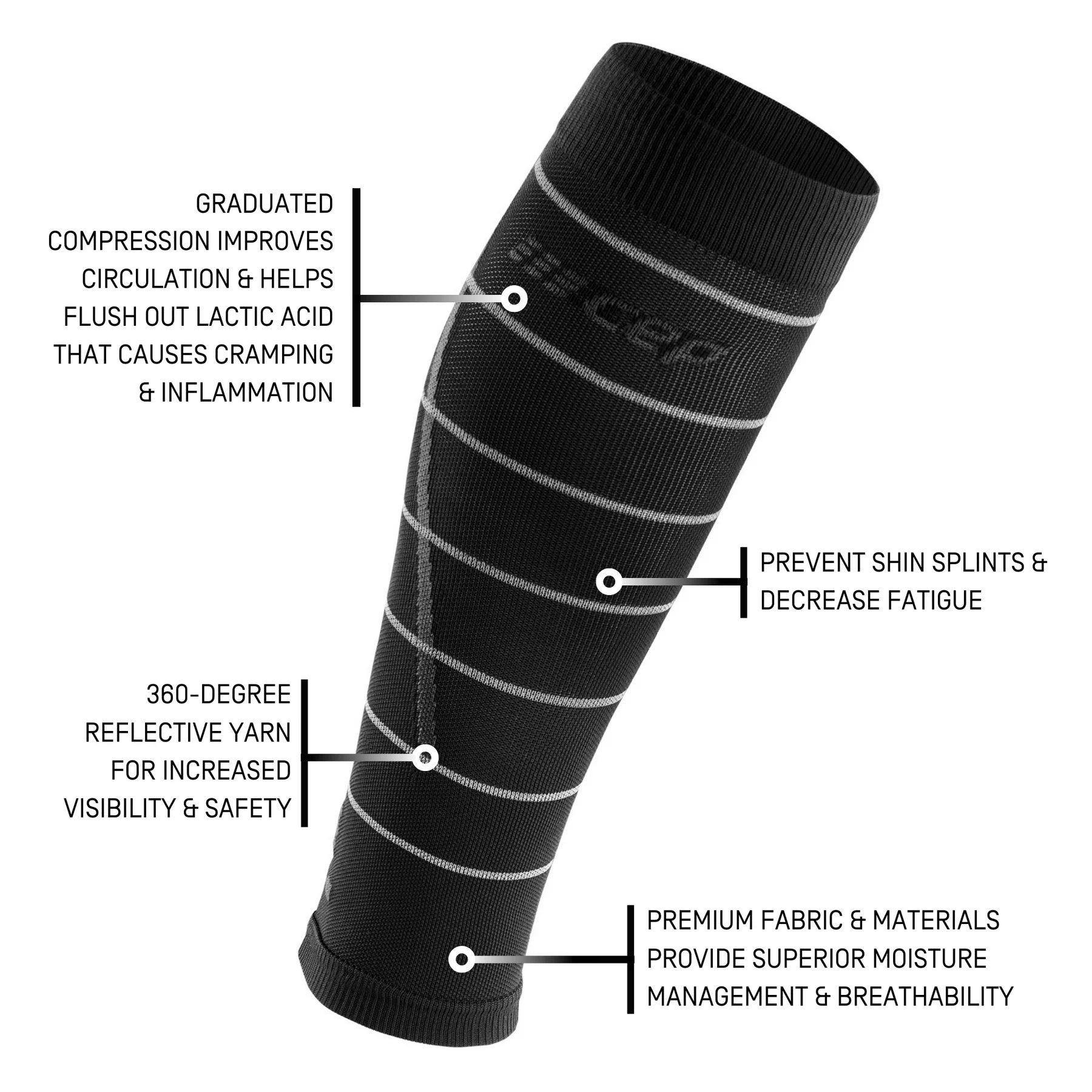 Men's CEP Compression Calf Sleeves