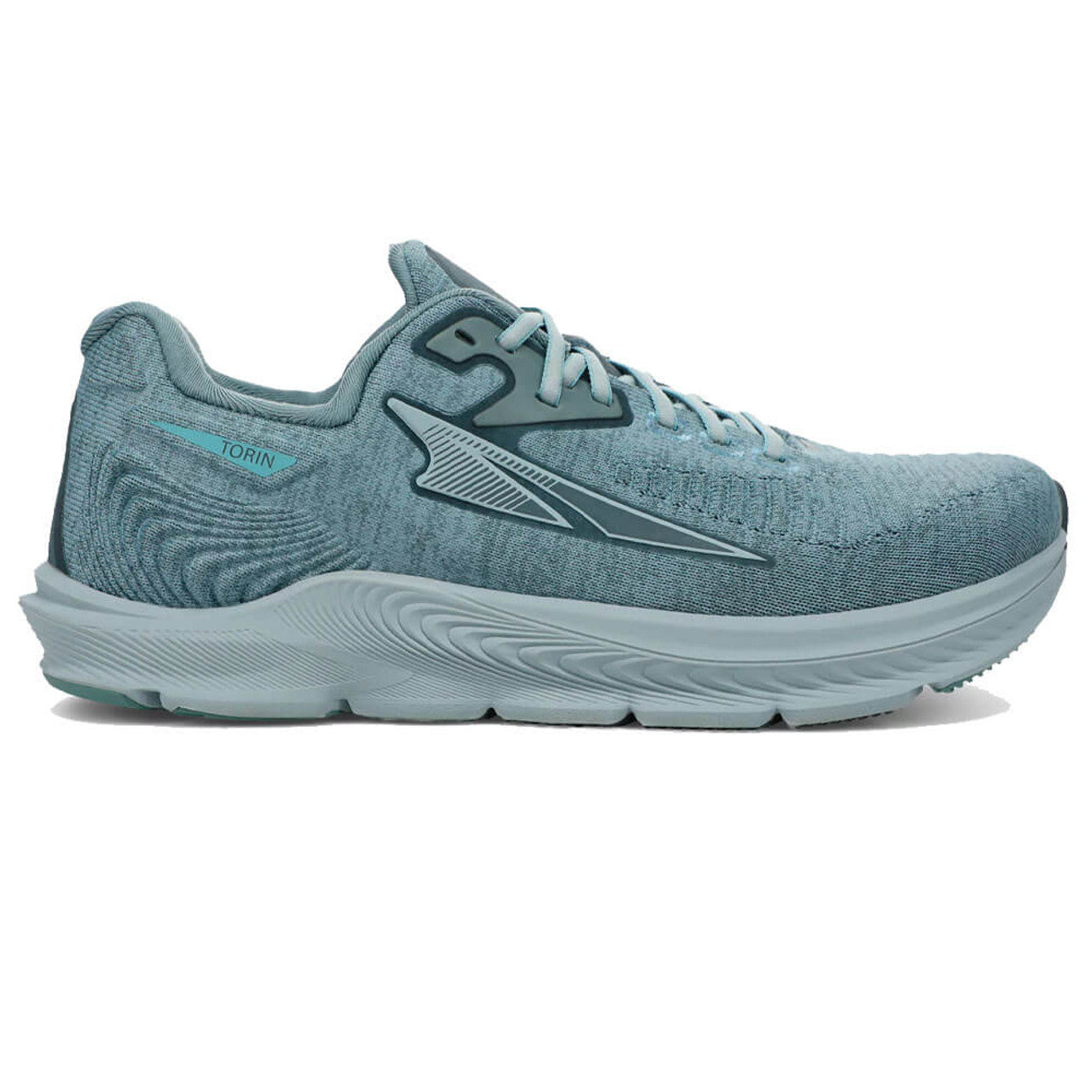 Women's Altra Torin 5 Luxe, Gray/Blue, 9.5 B Medium