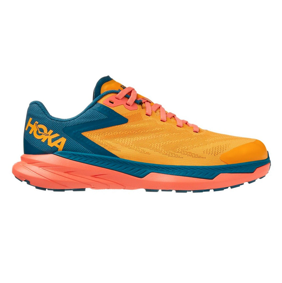 Women's Hoka Zinal, Radiant Yellow/Camellia, 7.5 B Medium