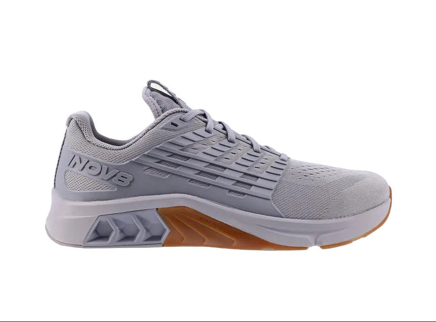 Women's Inov8 F-Lite Max, Grey/Gum, 10.5 D Wide