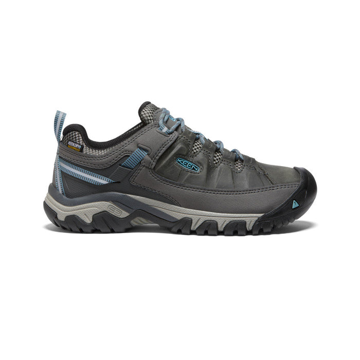 Women's Keen Targhee III Low Waterproof, Magnet/Atlantic Blue, 8 B Medium