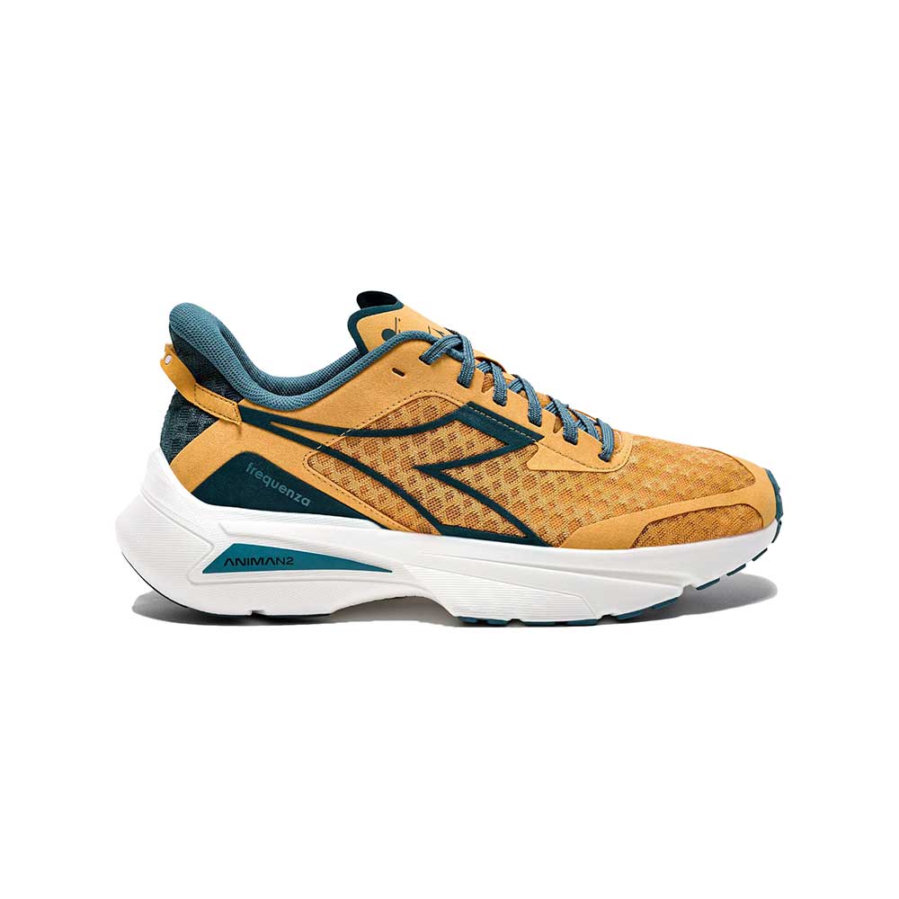 Men's Diadora Frequenza, Kumquat/Mediterranean, 8 D Medium