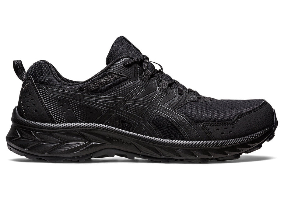 Men's Asics Gel-Venture 9, Black/Black, 7.5 D Medium