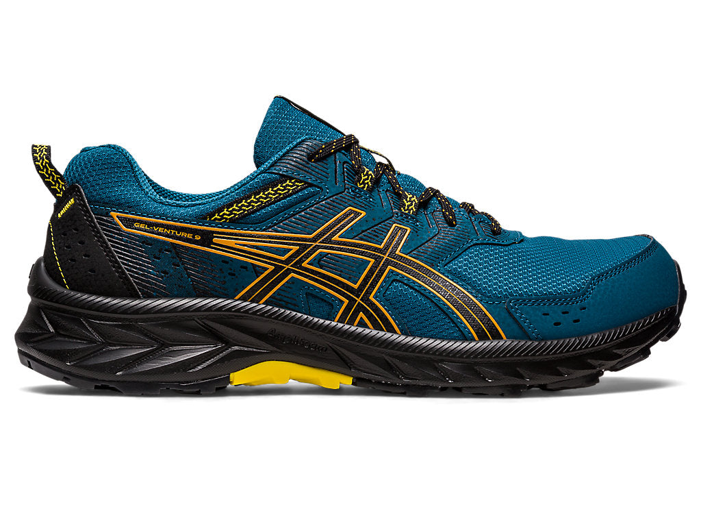 Men's Asics Gel-Venture 9, Ink Teal/Sandstorm, 9 D Medium