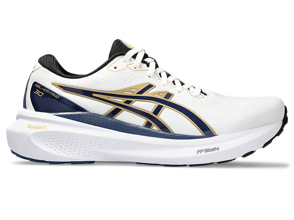 Men's Asics Gel-Kayano 30 Anniversary, White/Deep Ocean, 8.5 D Medium