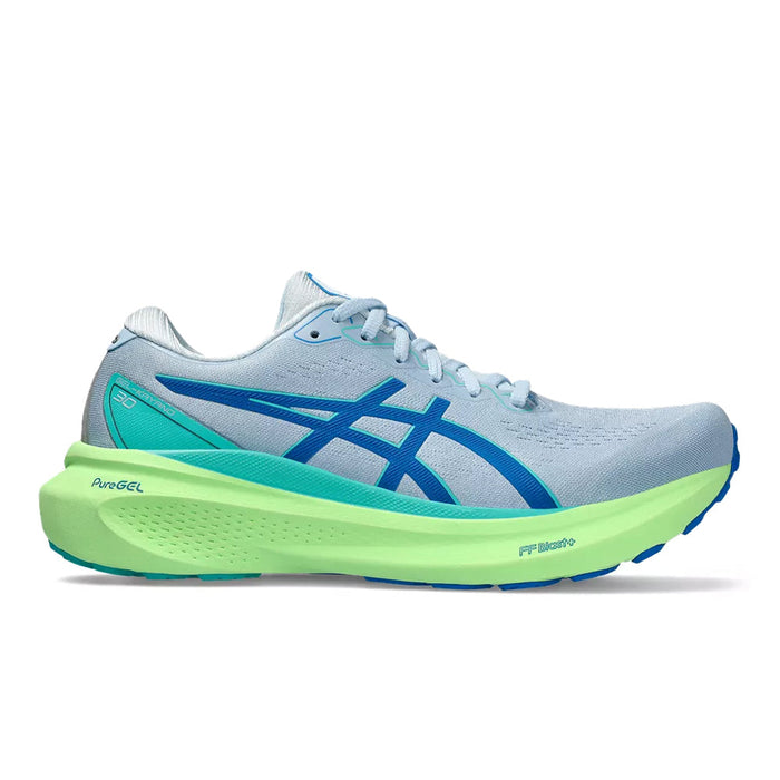 Men's Asics GEL-Kayano 30 Lite-Show, Lite-Show/Sea Glass, 7.5 D Medium