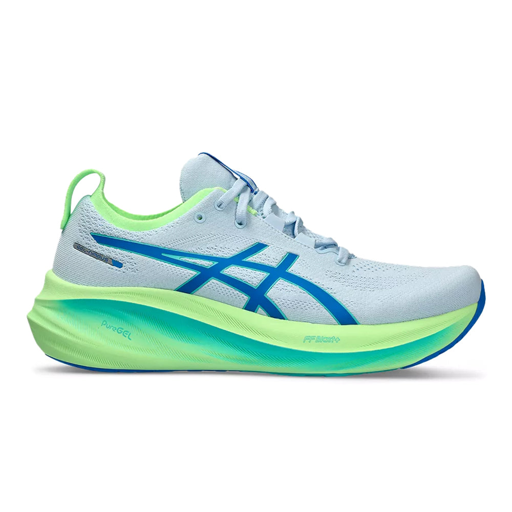 Men's Asics GEL-Nimbus 26 Lite-Show, Lite-Show/Sea Glass, 9.5 D Medium