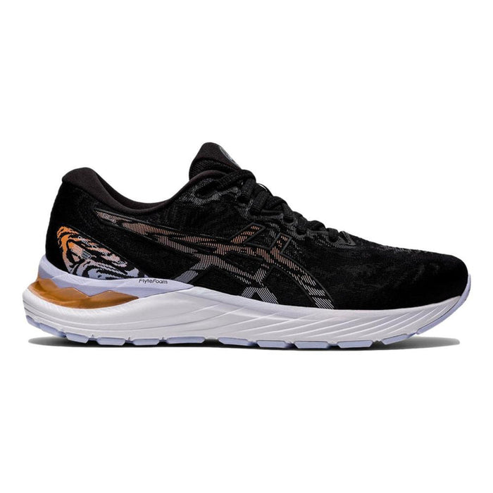 Women's Asics Gel-Cumulus 23, Black/Sun Peach, 11 B Medium