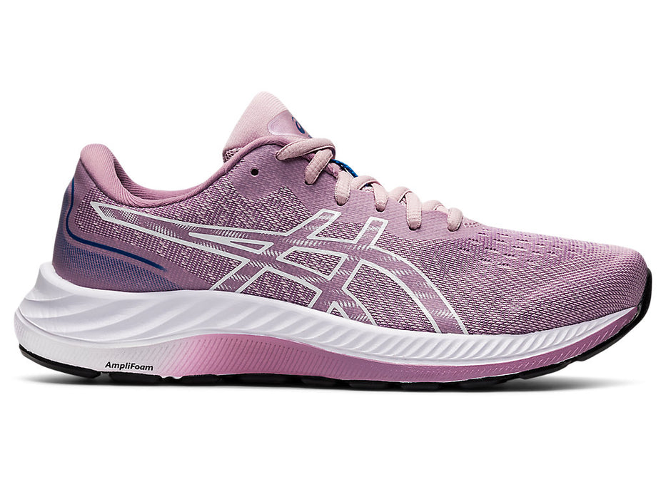 Women's Asics Gel-Excite 9, Barely Rose/White, 8.5 B Medium