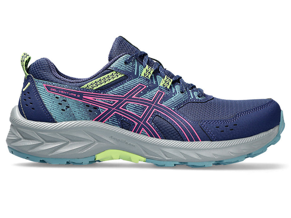 Women's Asics Gel-Venture 9, Deep Ocean/Hot Pink, 8.5 B Medium