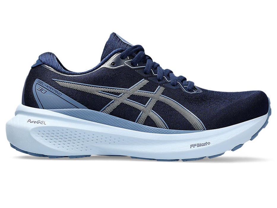 Women's Asics Gel-Kayano 30, Blue Expanse/Light Navy, 10 B Medium