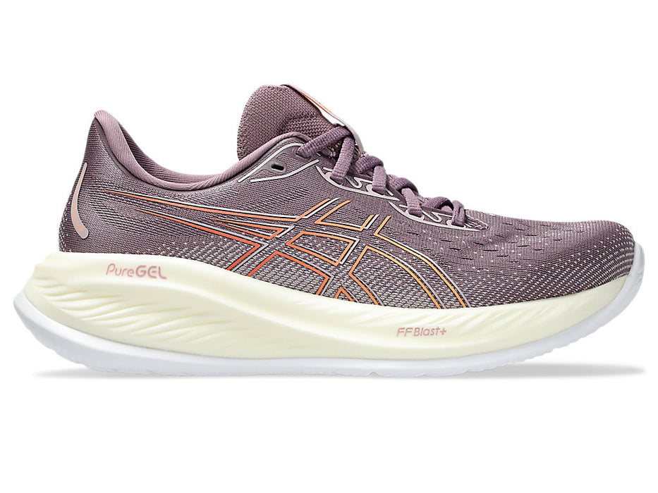 Women's Asics Gel-Cumulus 26, Dusty Mauve/Faded Orange, 10 B Medium