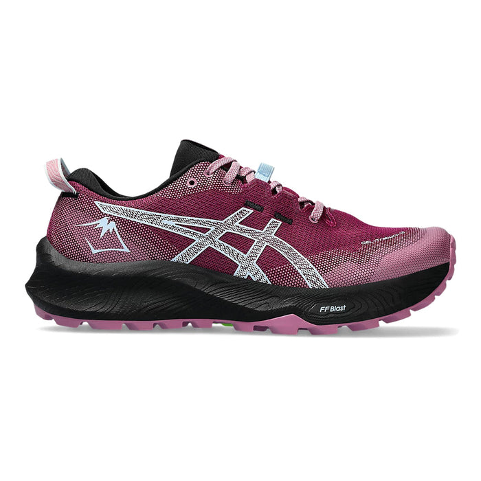 Women's Asics Gel-Trabuco 12, Blackberry/Light Blue, 8 B Medium