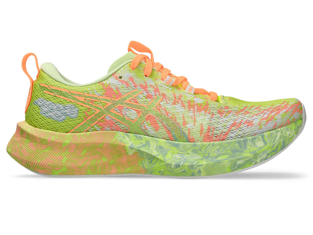 Women's Asics Noosa Tri 16, Safety Yellow/Cool Matcha, 7.5 B Medium