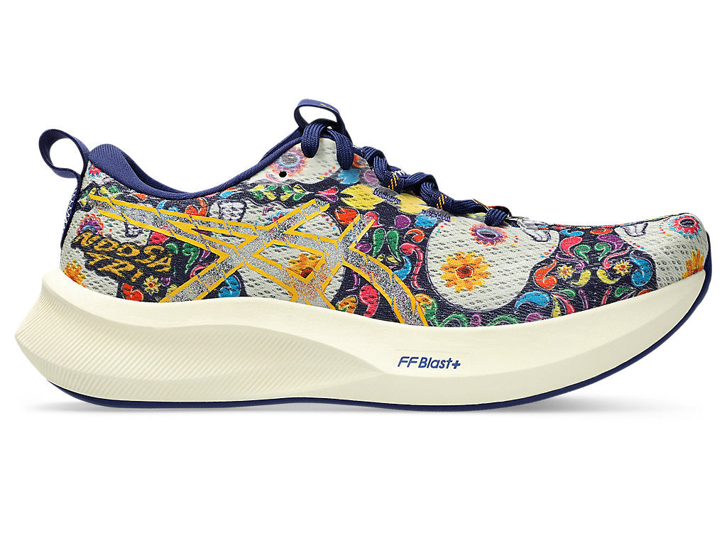 Women's Asics Noosa Tri 16, Dive Blue/Saffron, 11 B Medium