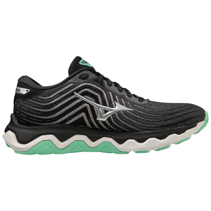 Women's Mizuno Wave Horizon 6, Iron Gate/Silver, 7 B Medium