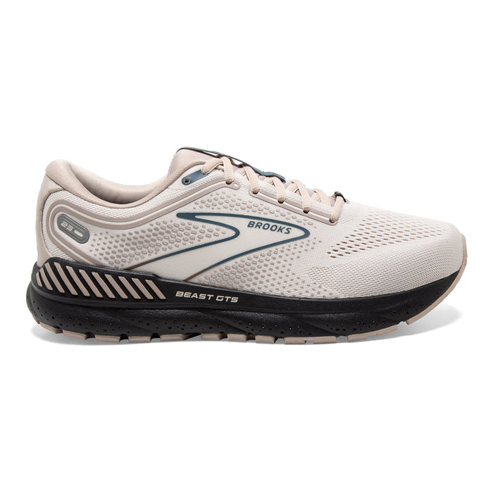 Men's Brooks Beast GTS 23, Chateau Grey/White Sand/Blue, 12.5 D Medium