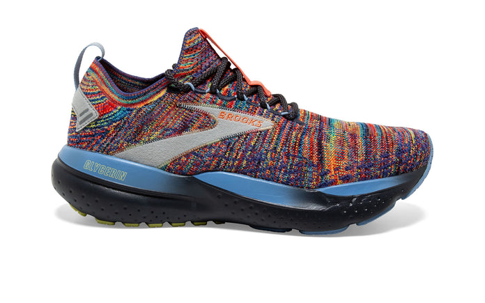 Men's Brooks Glycerin StealthFit 21, Ebony/Charlock/Vista, 12.5 D Medium