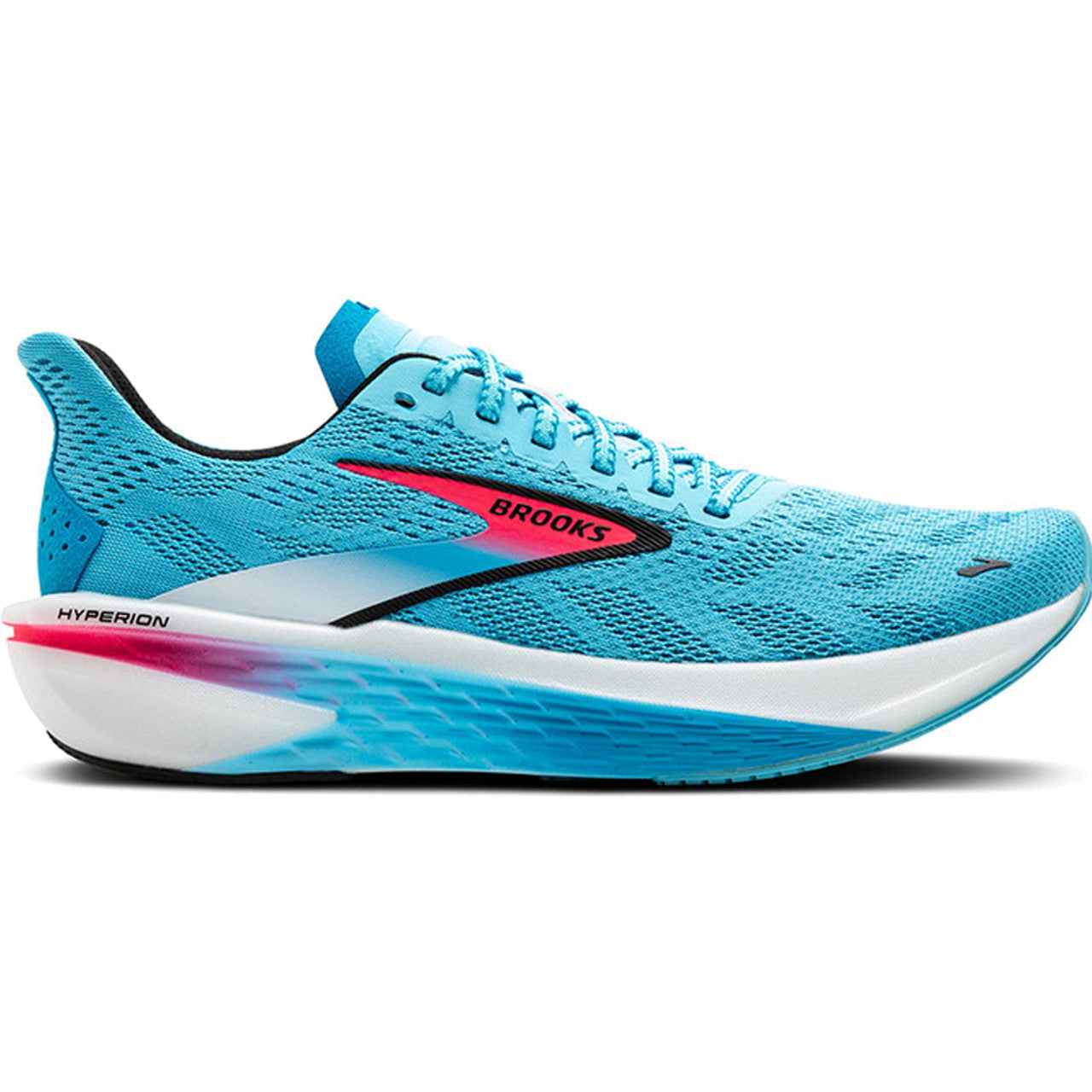 Men's Brooks Hyperion 2, Crystal Seas/Diva Pink/Black, 10.5 D Medium
