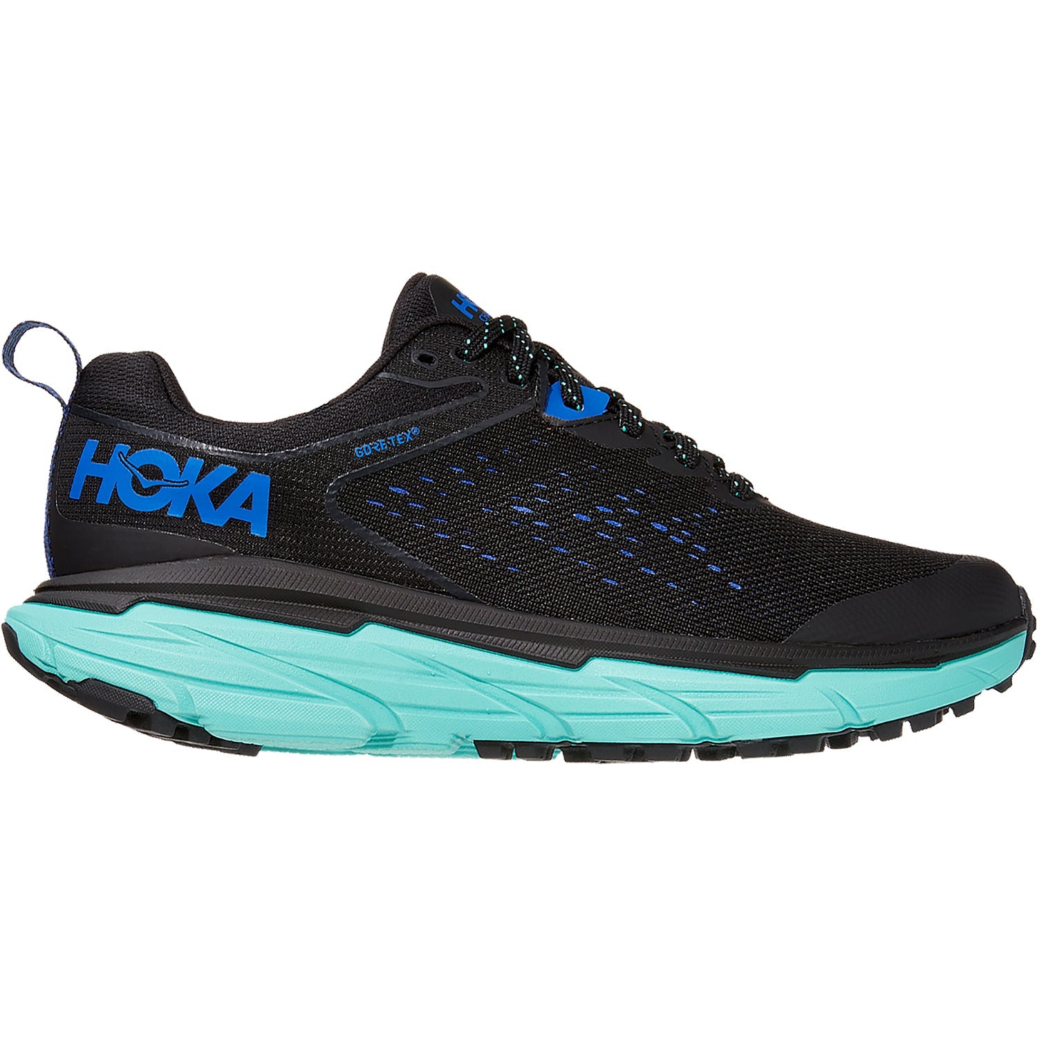 Women's Hoka Challenger ATR 6 GTX, Black/Cascade, 11 B Medium