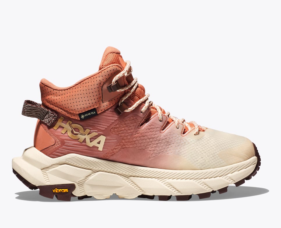 Women's Hoka Trail Code GTX, Sun Baked/Shortbread, 8.5 B Medium