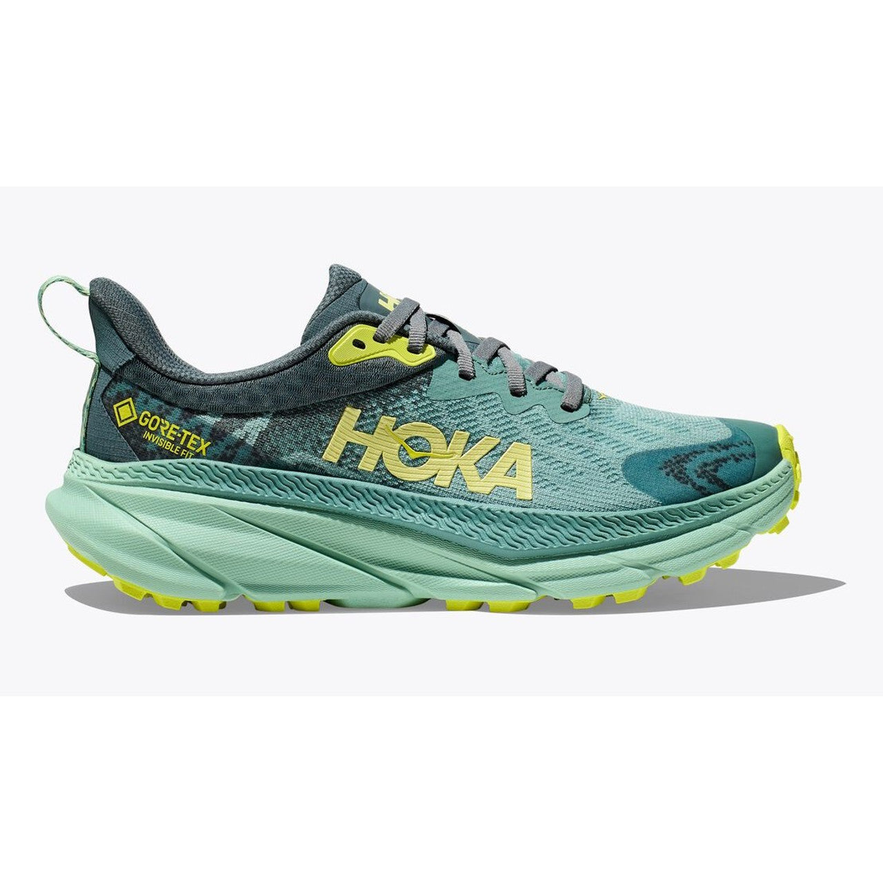 Women's Hoka Challenger ATR 7 GTX, Trellis/Balsam Green, 9 B Medium