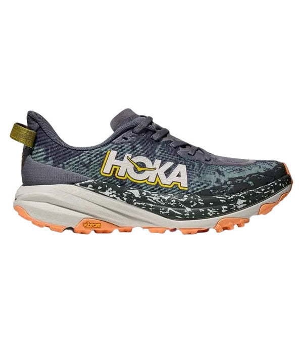 Women's Hoka Speedgoat 6, Grey Skies/Cosmic Grey, 7 B Medium