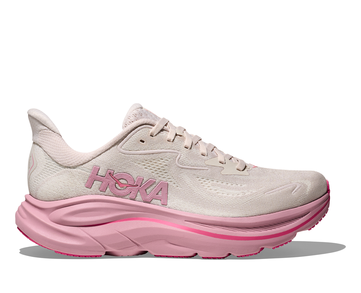 Women's Hoka Clifton 10, Rose Cream/Dried Rose, 5.5 B Medium