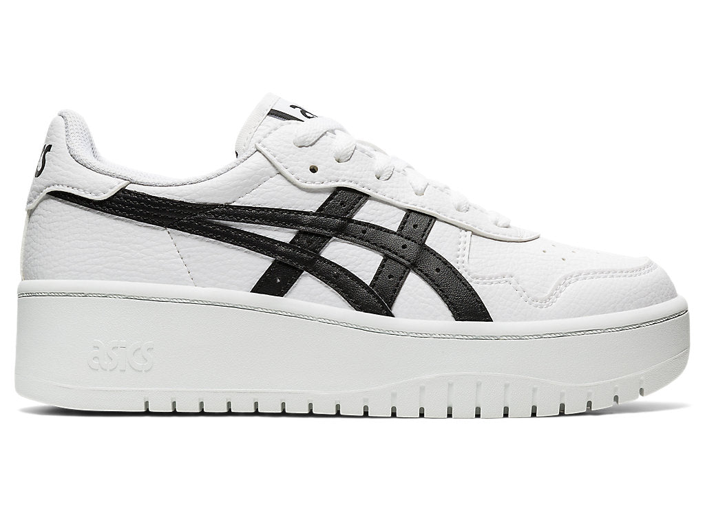 Women's Asics Japan S Pf, White/Black, 8.5 B Medium