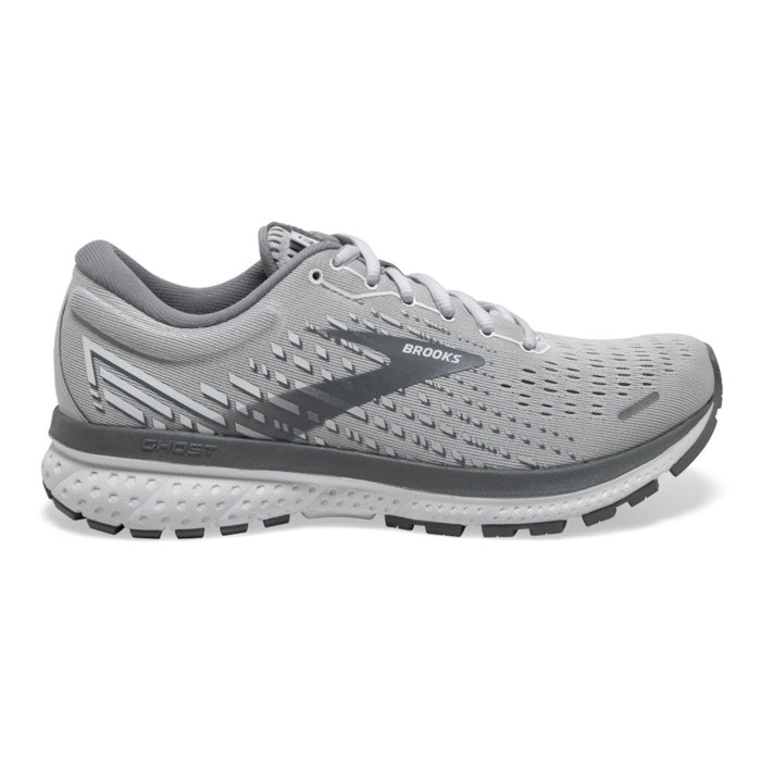 Women's Brooks Ghost 13, Alloy/Oyster/White, 10.5 D Wide