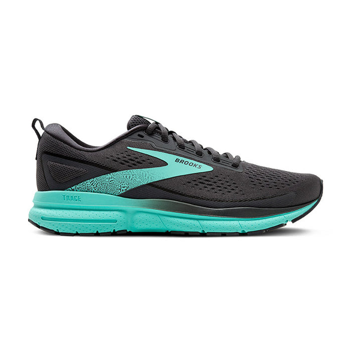 Women's Brooks Trace 3, Ebony/Cockatoo, 5 B Medium