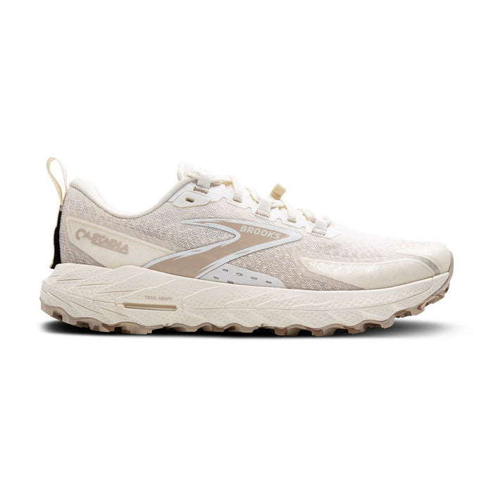 Women's Brooks Cascadia 18, Coconut/Chateau/White, 8.5 B Medium