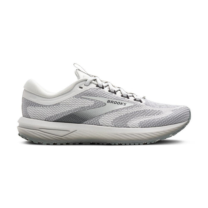 Women's Brooks Revel 7, Oyster Mushroom/Primer Gray, 9 B Medium