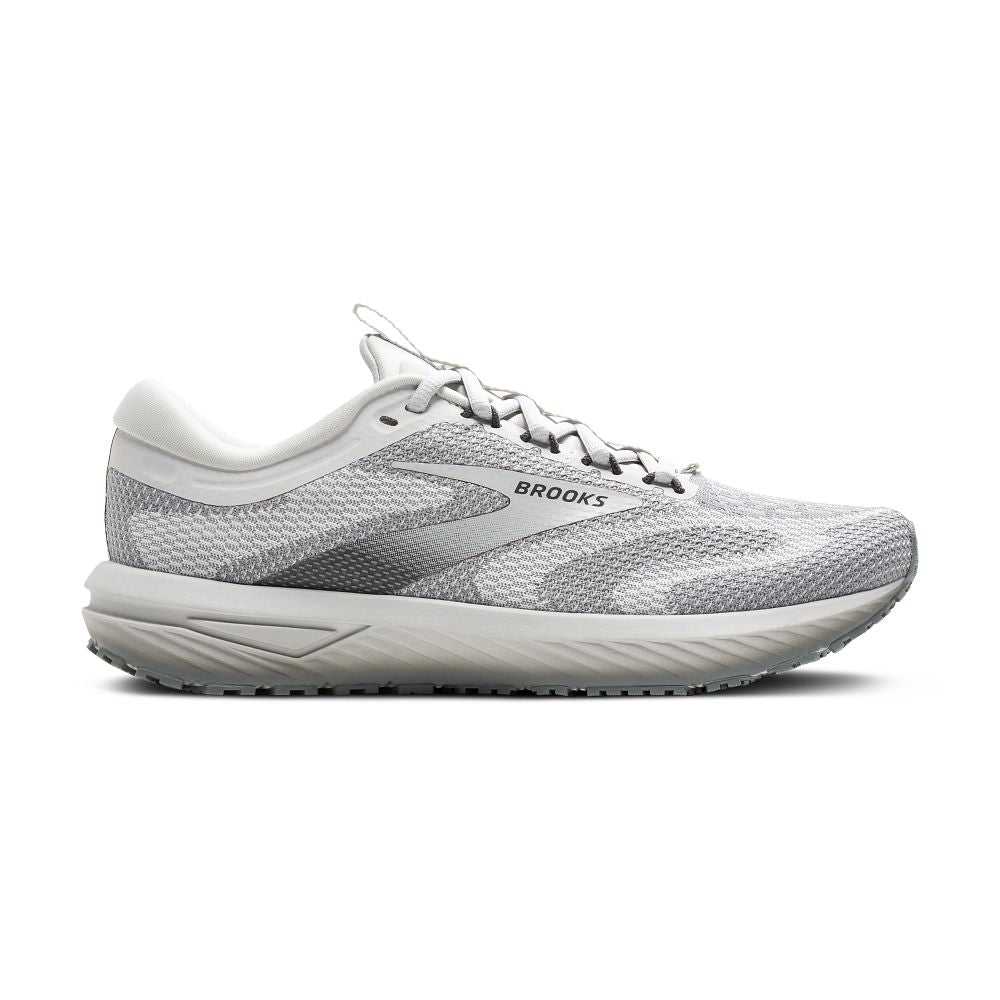 Women's Brooks Revel 7, Oyster Mushroom/Primer Gray, 8 B Medium