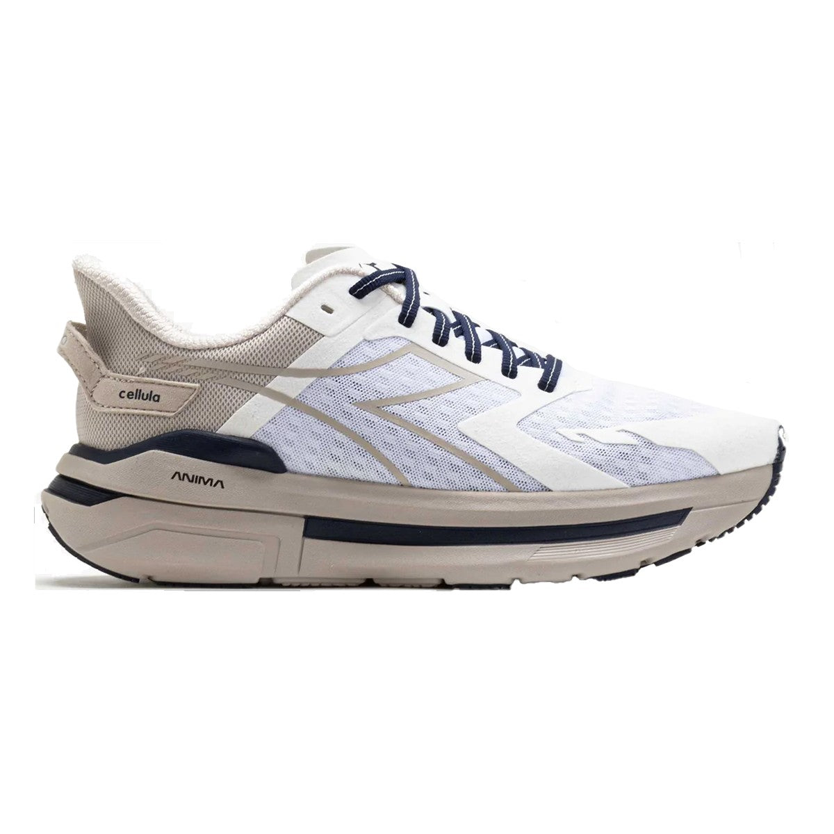 Women's Diadora Cellula, Wht/Whisper Wht/Chateau Gry