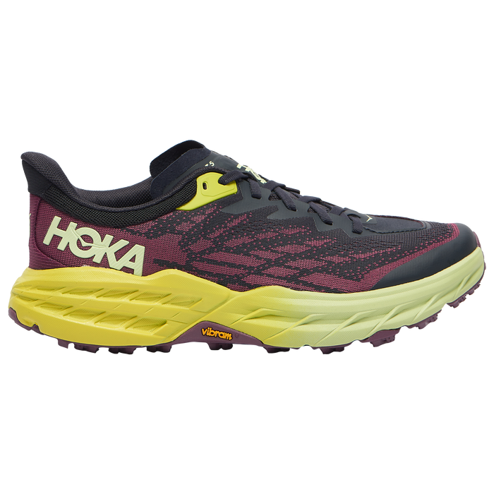 Women's Hoka One One Speedgoat 5, Blue Graphite/Evening Primrose, 7 B Medium