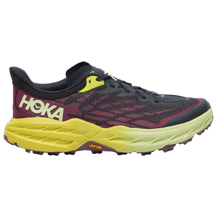 Women's Hoka One One Speedgoat 5, Blue Graphite/Evening Primrose, 8 B Medium