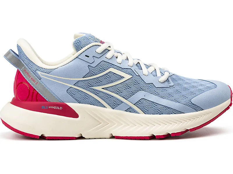 Women's Diadora Mythos Blushield Volo 3, Kentucky Blue/Whisper White, 8.5 B Medium