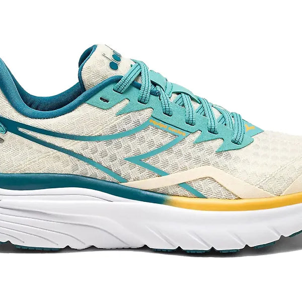 (取寄) ディアドラ レディース エイキープ ニュークレオ ランニング シューズ Diadora women Equipe Nucleo Running Shoes (For Women)  Whisper White/Dusty Turquoise Women's Diadora Equipe Nucleo, Whisper White/Dusty Turquoise, 9.5 D Wi