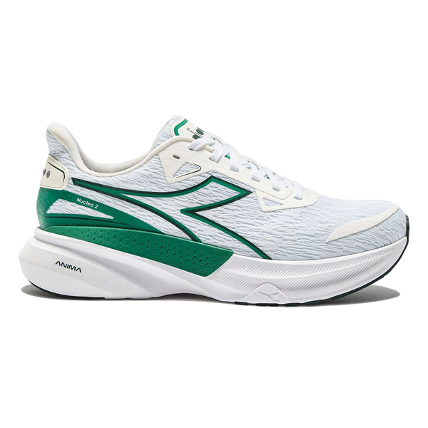 Men's Diadora Nucleo 2, White/Bosphorus