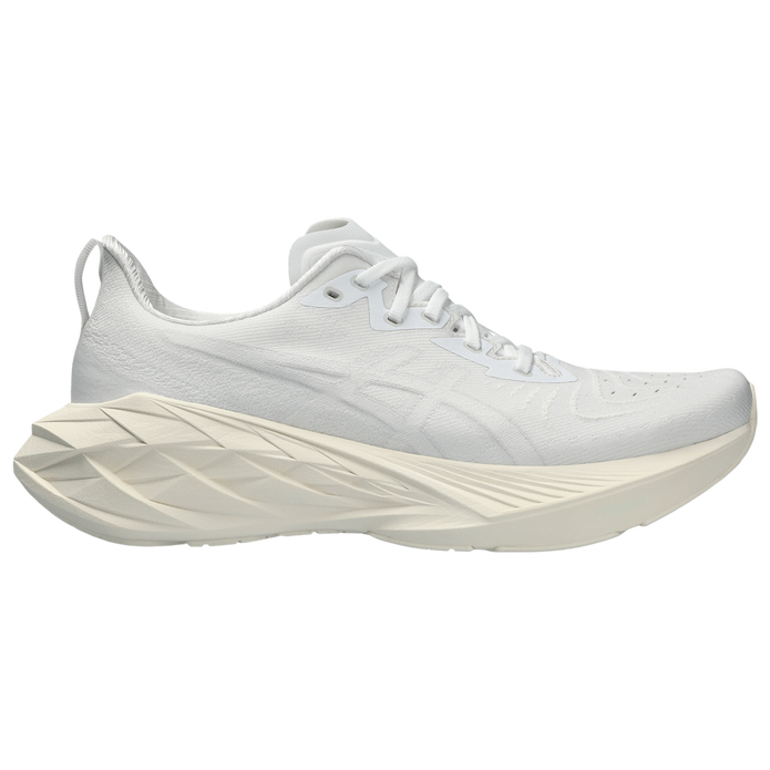 Women's Asics Novablast 4, White/White, 9 B Medium