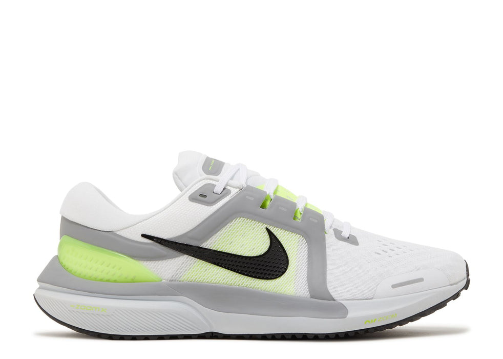 Men's Nike Air Zoom Vomero 16, White/Black-Volt-Particle Grey, 9.5 D Medium