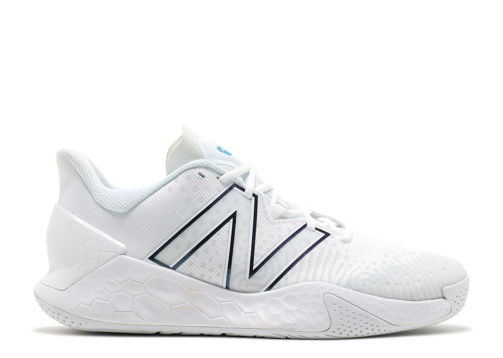 Men's New Balance Fresh Foam X Lav V2, White/Laser Blue, 11 D Medium