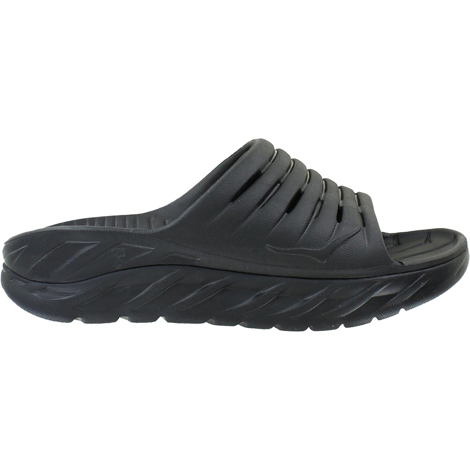Men's Hoka Ora Recovery Slide, Black, 9 D Medium