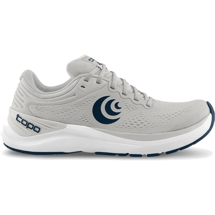 Men's Topo Athletic Ultrafly 4, Grey/Navy, 11.5 D Medium