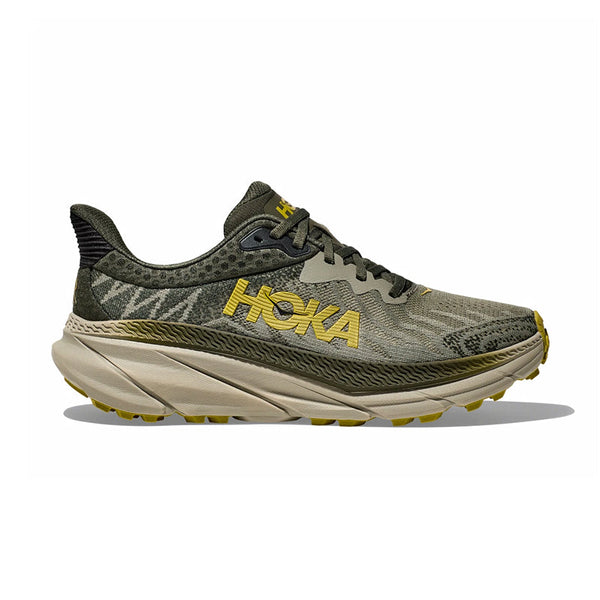 Men's Hoka Challenger ATR 7, Olive Haze/Forest Cover, 9 2E Wide