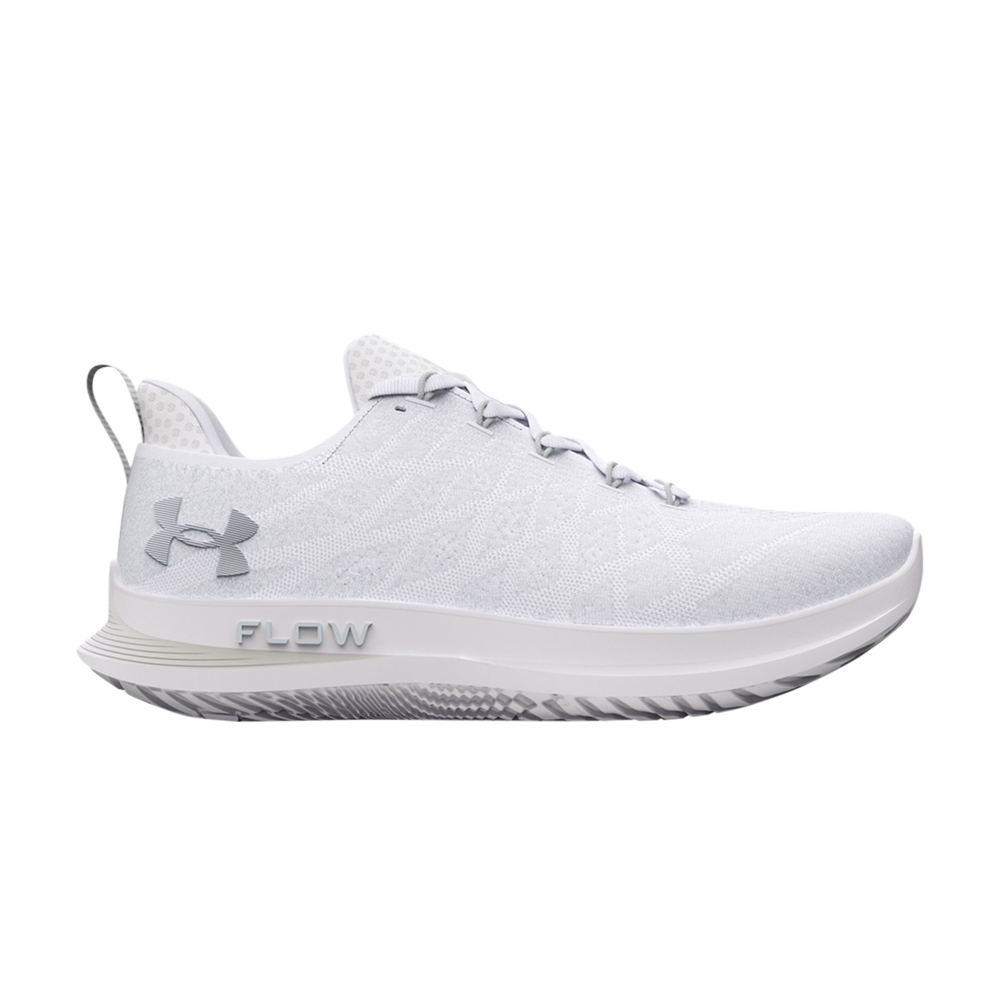 Women's Under Armour Velociti 3, White/Grey, 10 B Medium