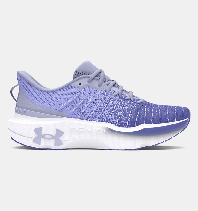 Women's Under Armour Infinite Elite, Purple/Purple, 10 B Medium