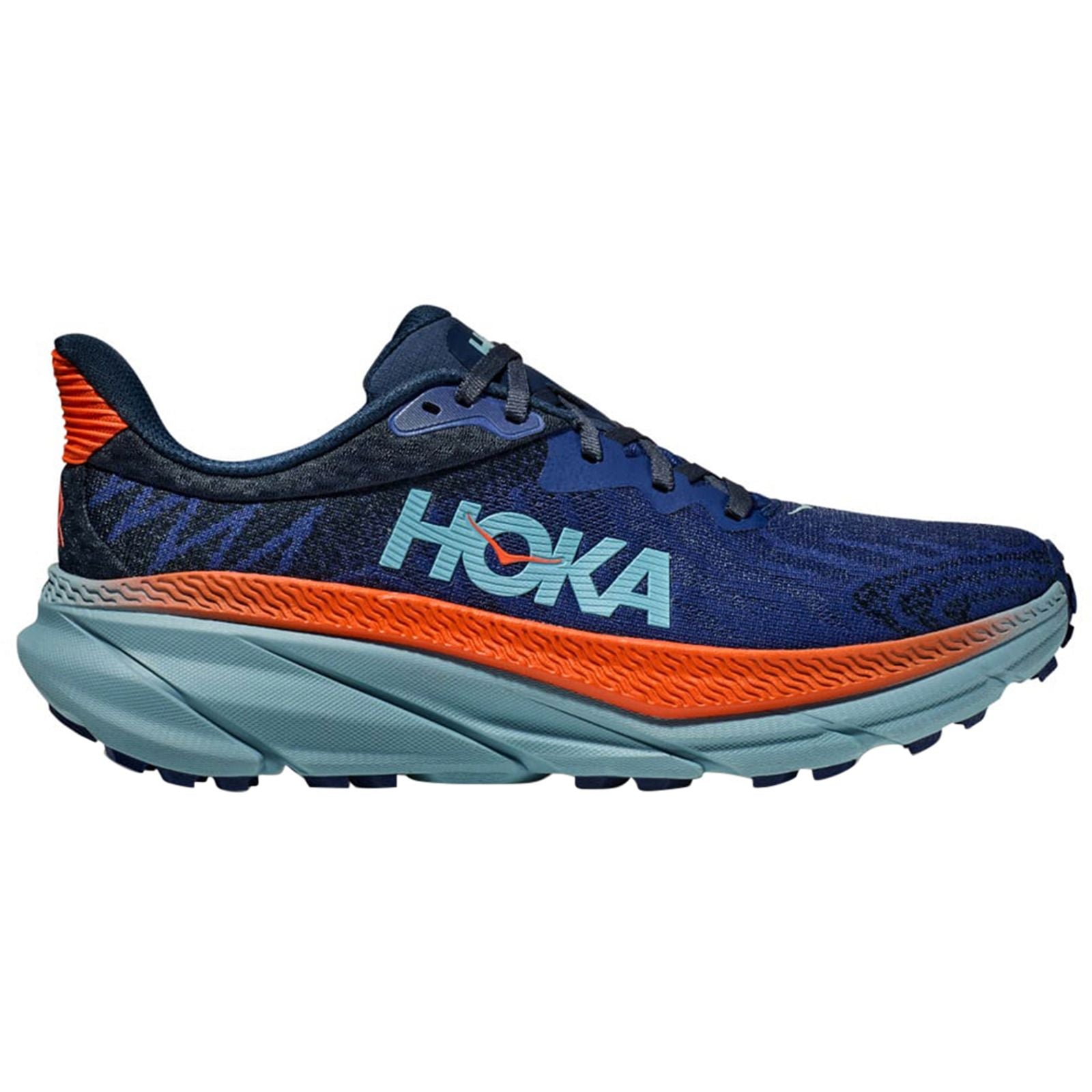 Men's Hoka Challenger ATR 7, Bellwether Blue/Stone Blue, 8 D Medium